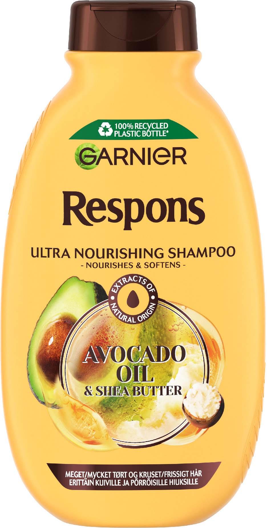 dilemma forvridning Uovertruffen Garnier Respons Avocado Oil & Shea Butter Shampoo | lyko.com