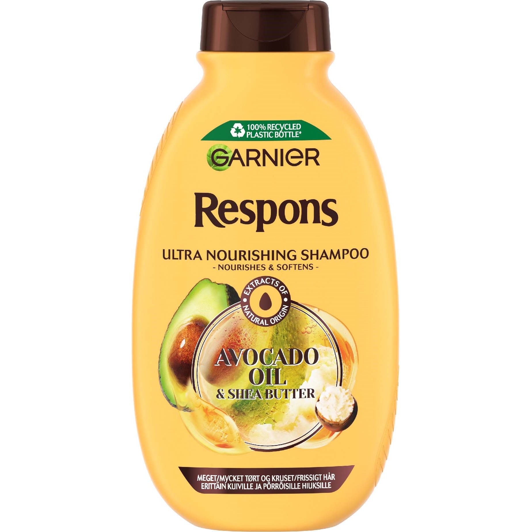 Garnier Respons Avocado Oil & Shea Butter Shampoo