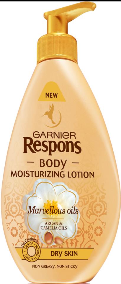 Garnier Respons Body Moisturising Lotion Marvellous Oils Dry Skin  250 ml