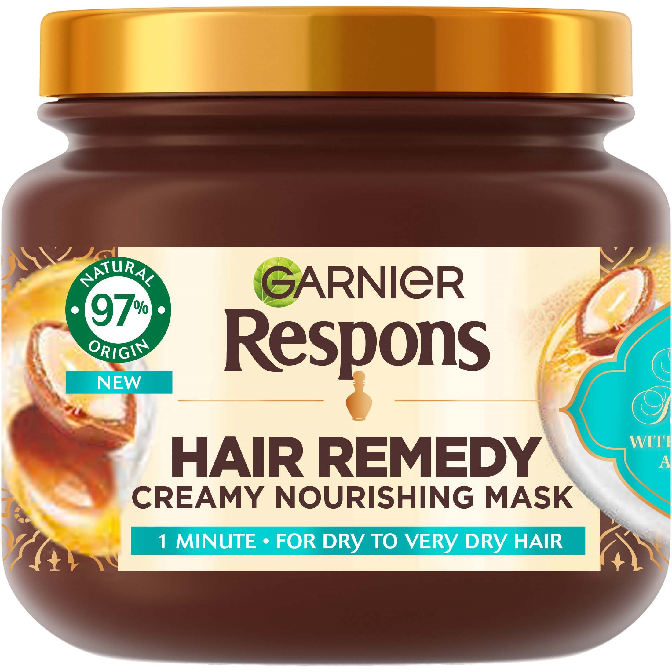 Garnier Respons Hair Remedy Creamy Nourishing Mask for Dry to Ver