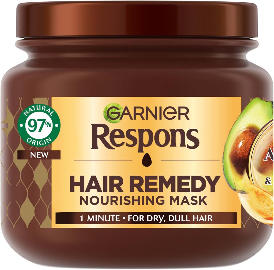 Garnier Respons Hair Remedy Nourishing Mask for Dry, dull hair 340 ml