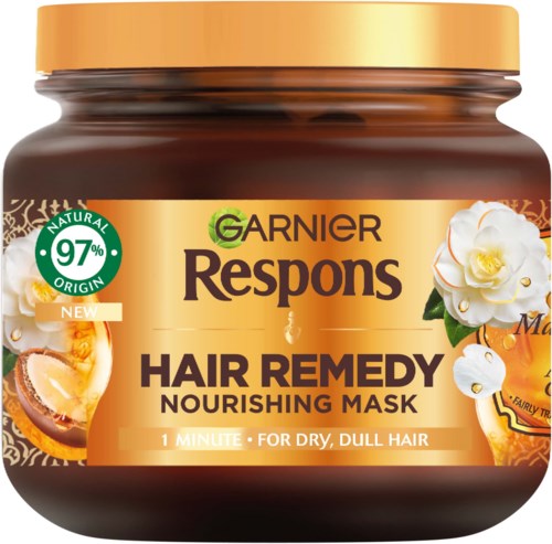 Garnier Respons Marvellous Nectar Hair Remedy Mask 340 ml lyko com Garnier Respons Marvellous Nectar Hair Remedy Mask 340 ml lyko com