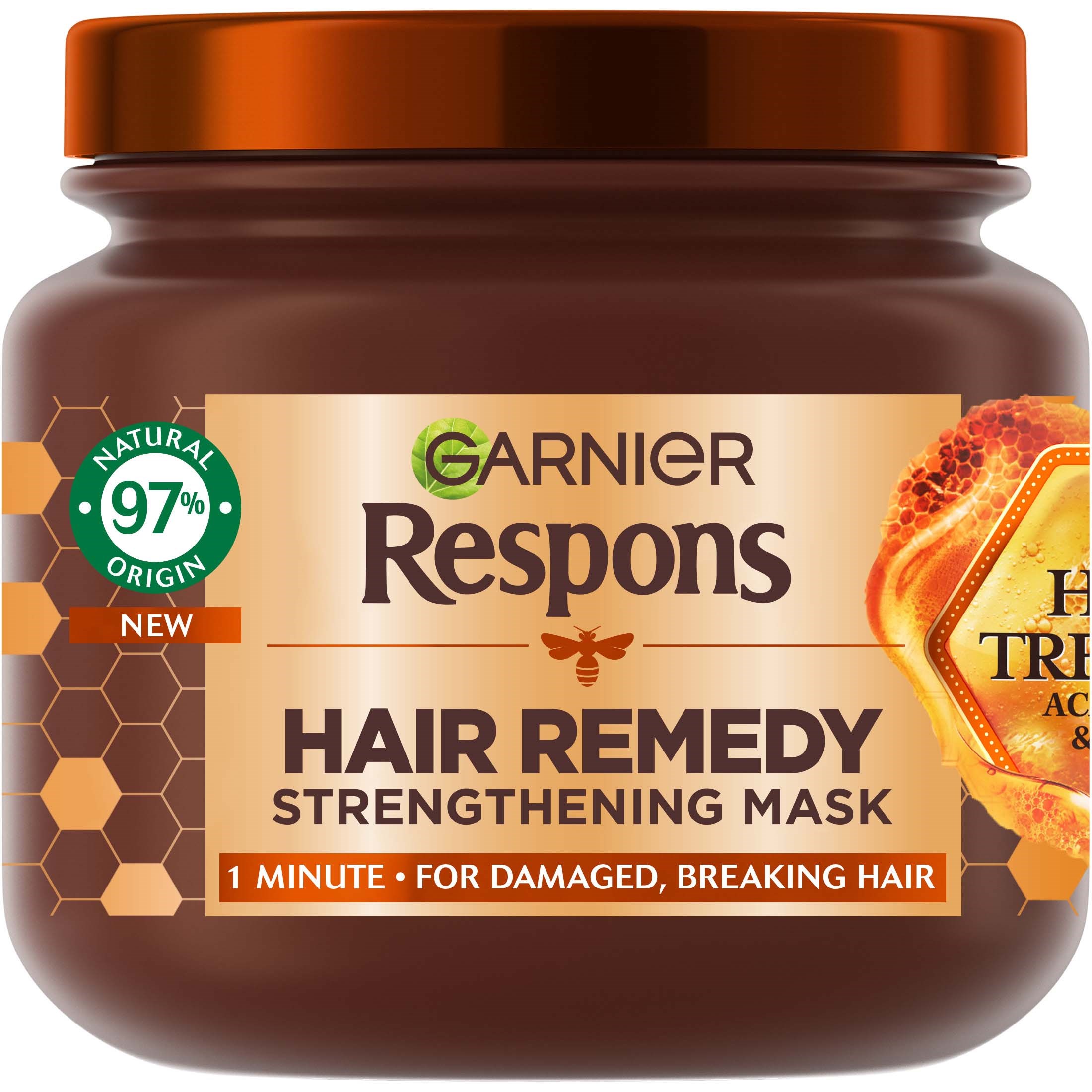 Garnier Respons Hair Remedy Strengthening Mask for Damaged Dry hair 3