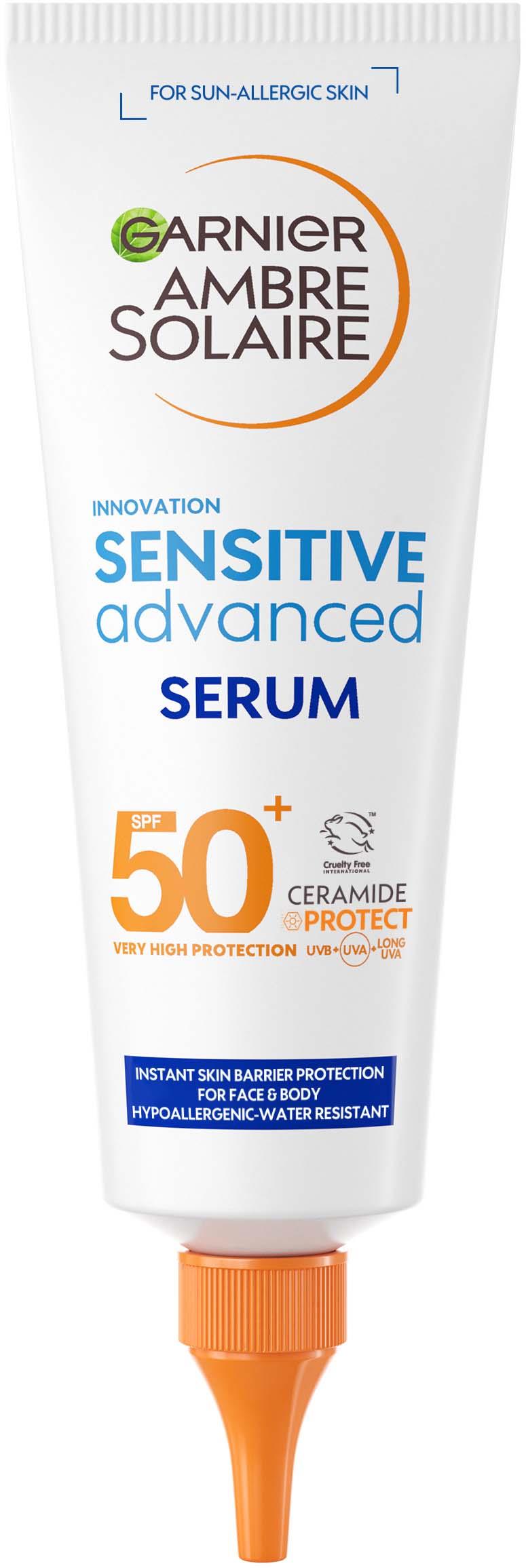 Garnier Ambre Solaire Sensitive Advanced Body Serum SPF50+ for Sensitive Skin 125 ml