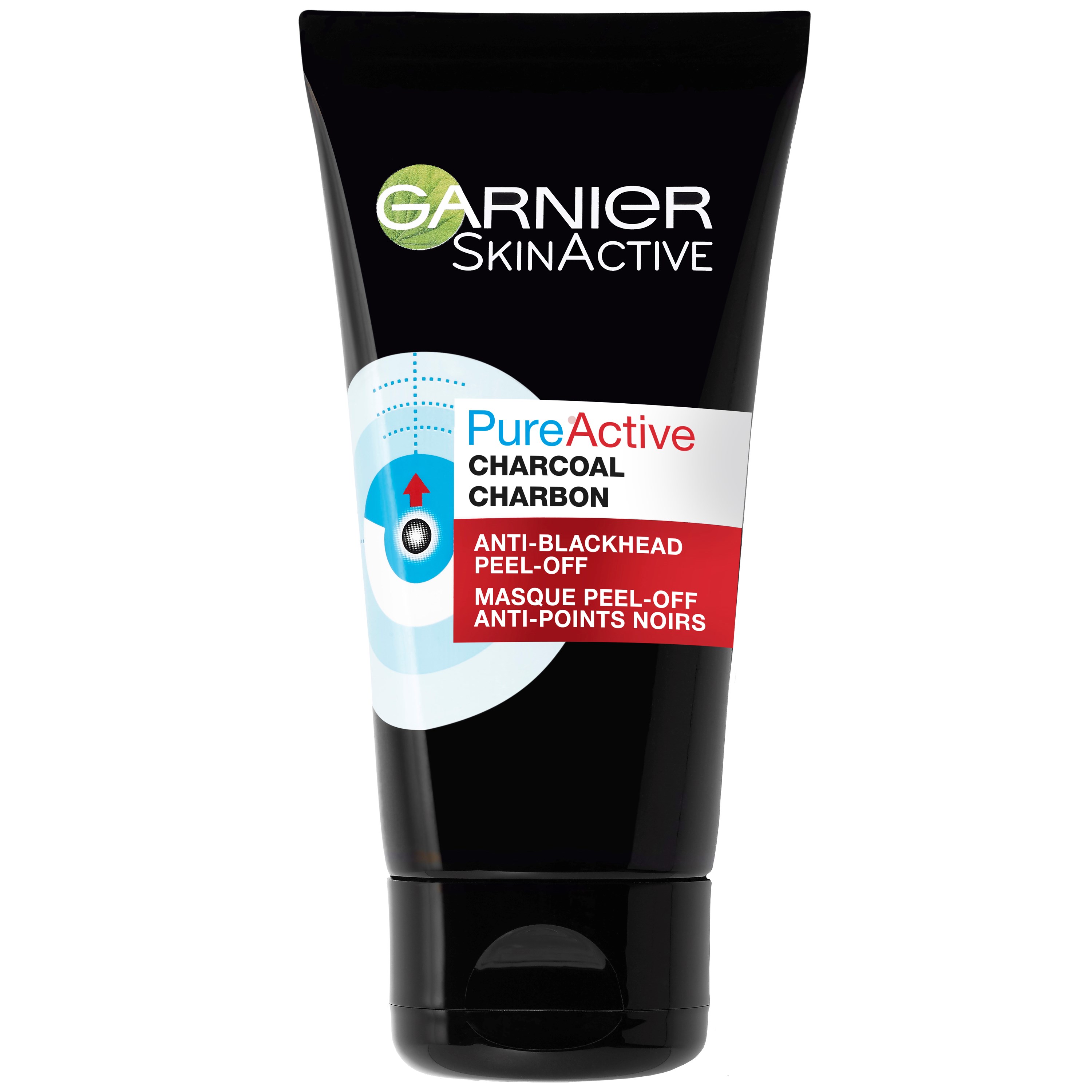 Läs mer om Garnier SkinActive PureActive Charcoal Charbon Peel-Off Mask 50 ml