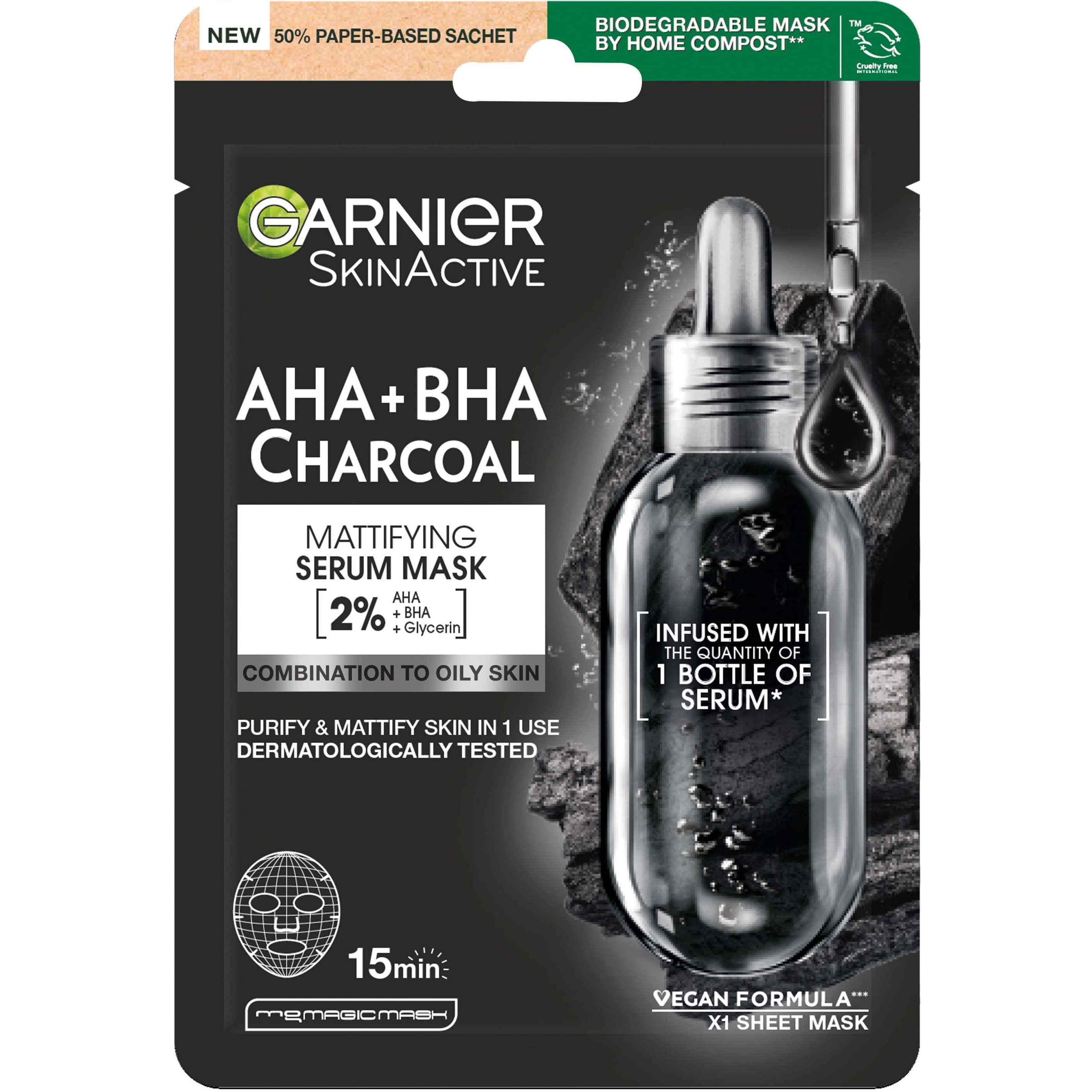 Garnier SkinActive Pure Charcoal Black Pore-Tightening + Hydrat
