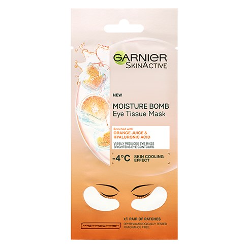 Bilde av Garnier Skinactive Moisture Bomb Eye Tissue Mask