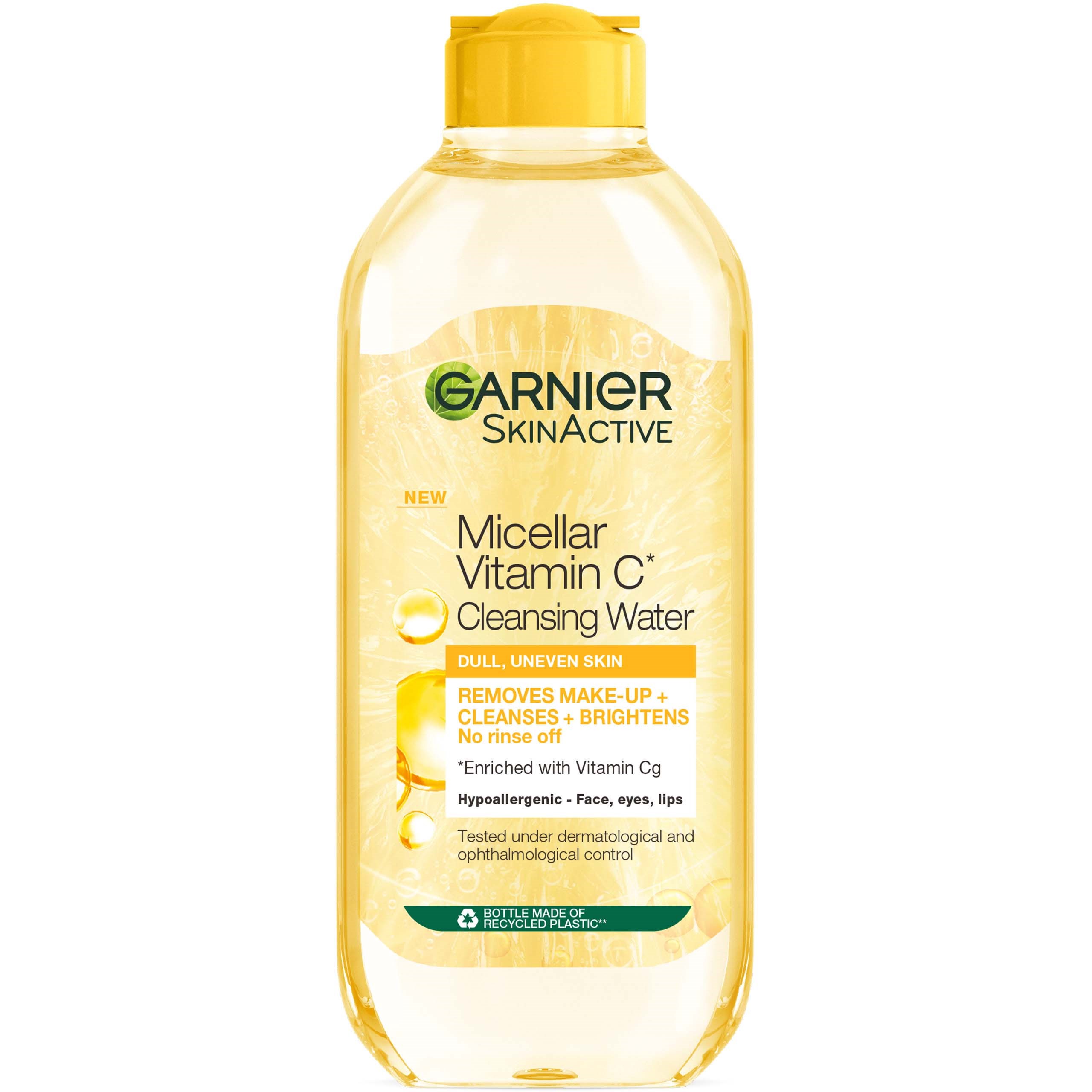Läs mer om Garnier SkinActive Micellar Vitamin C Cleansing Water 400 ml