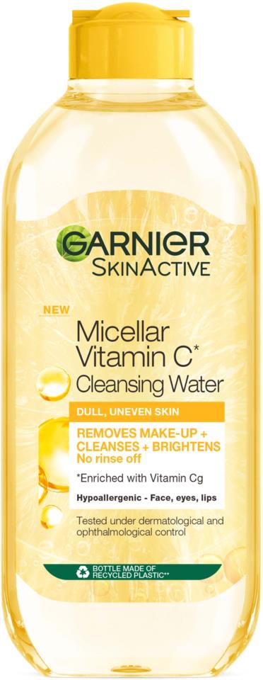 Garnier Skin Active Micellar Cleansing Water Vitamin C Dull and Uneven Skin  400 ml