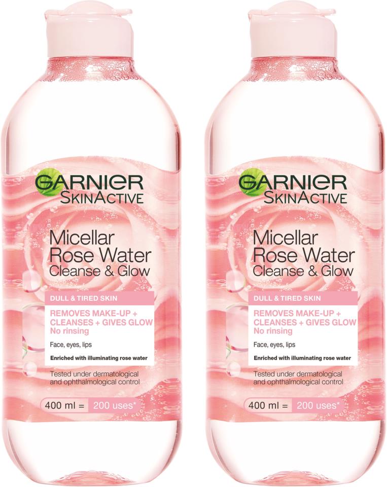 Garnier Skin Active Micellar rose water Duo