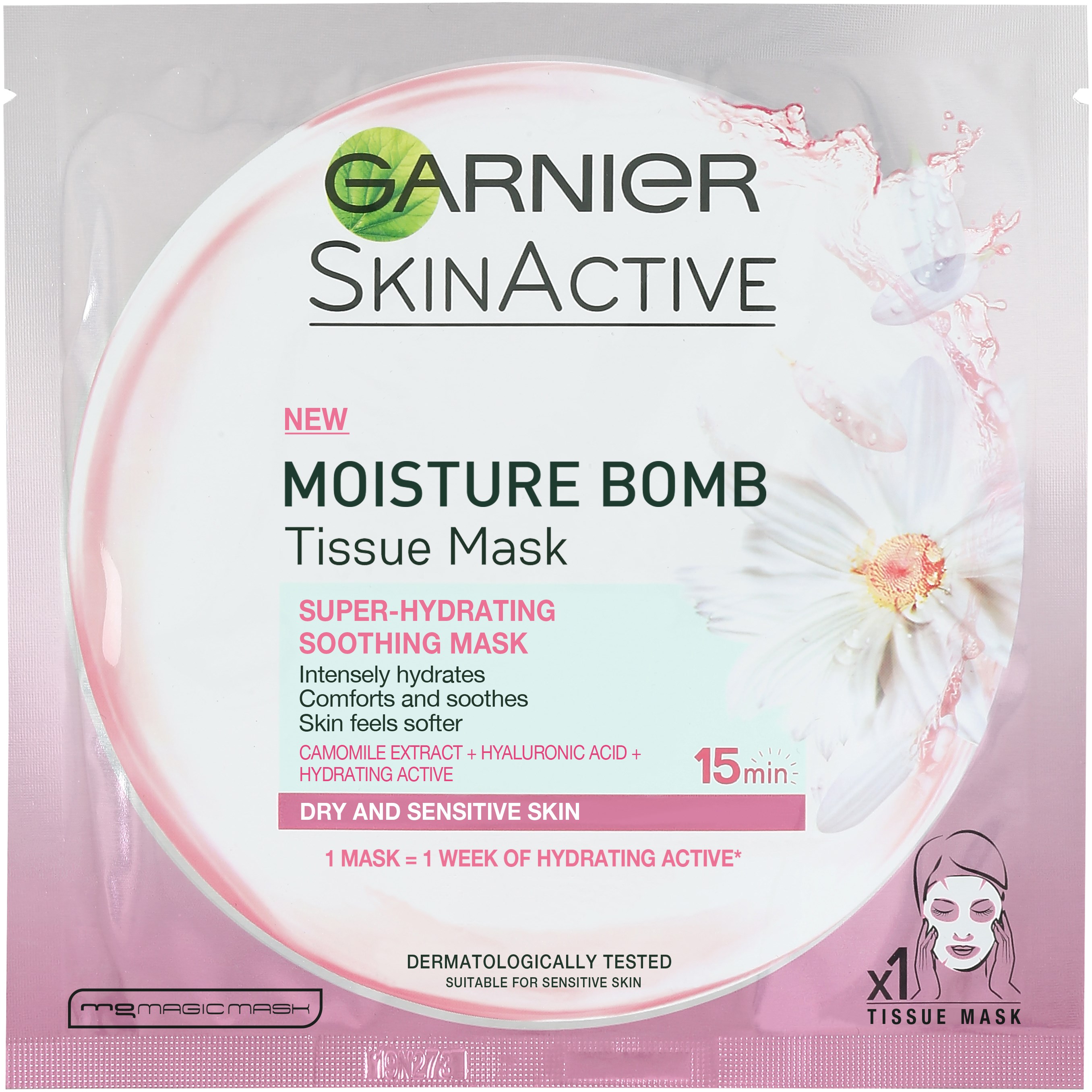 Läs mer om Garnier SkinActive Moisture Bomb Tissue Mask