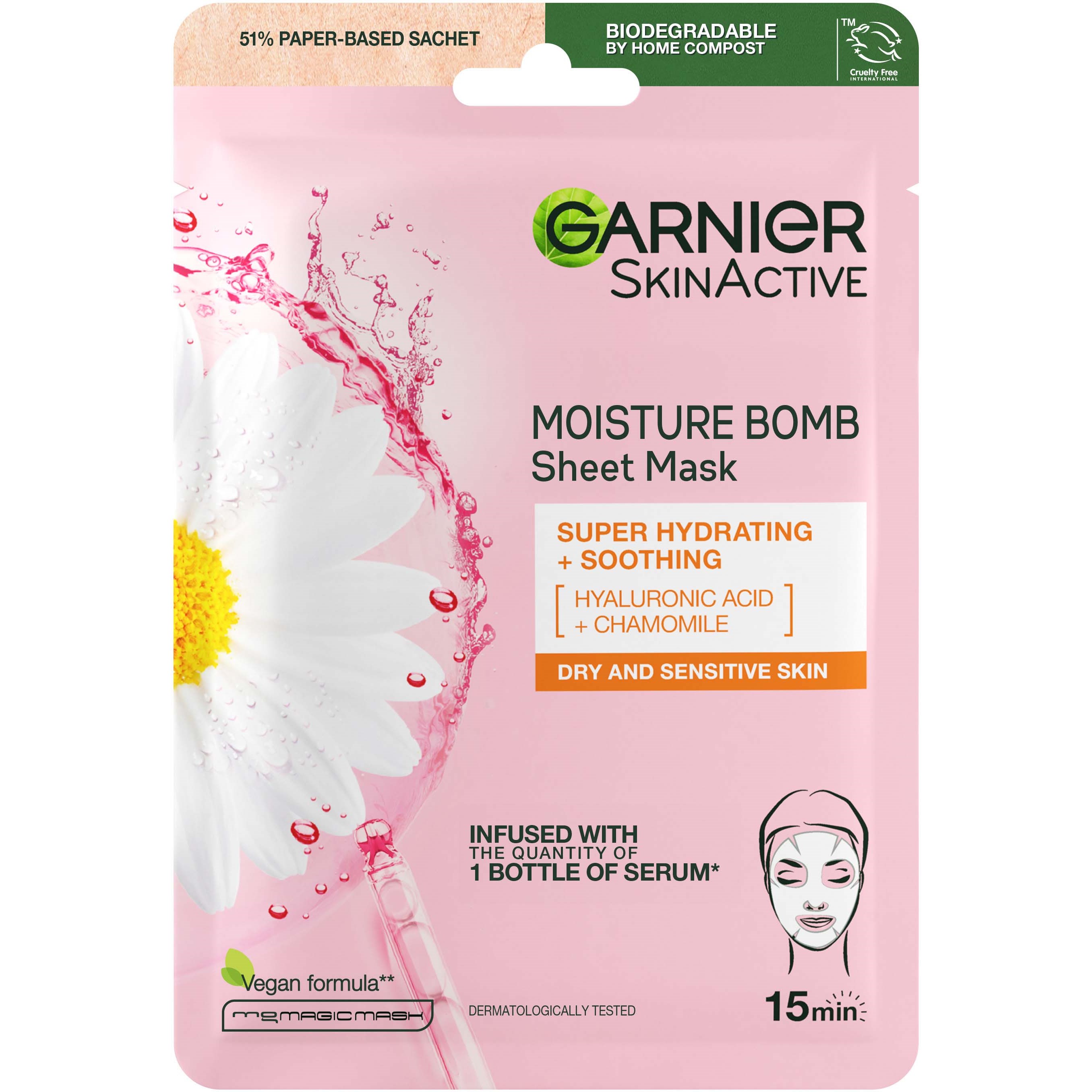 Garnier SkinActive Moisture Bomb Super Hydrating & Soothing She