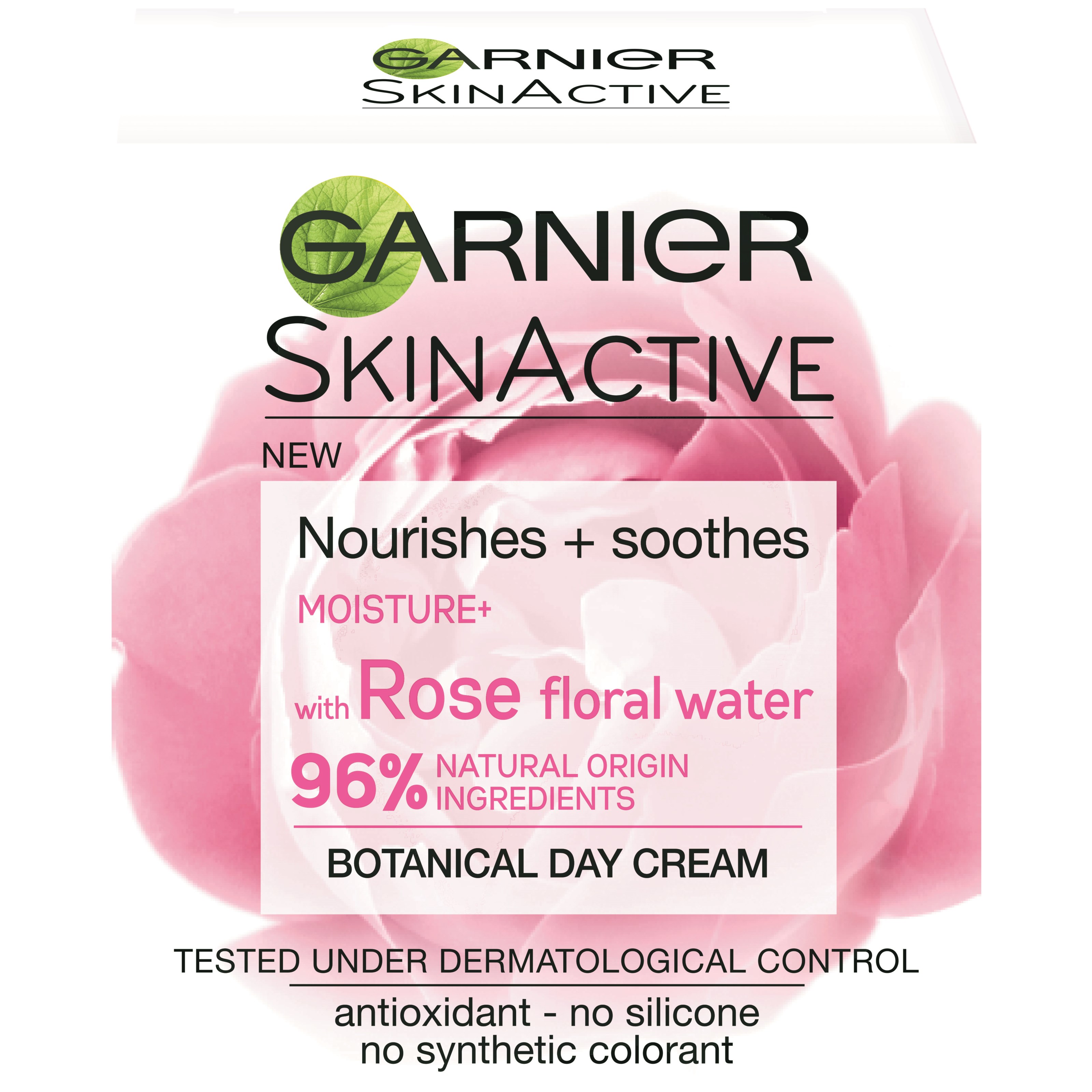 Läs mer om Garnier SkinActive Botanical Day Cream with Rose Floral Water 50 ml