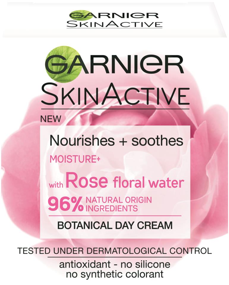 Garnier Skin Active Moisture+ Rose Floral Water Torr & Känslig hy