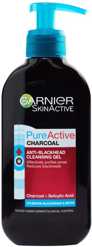 Garnier Skin Active Pure Active Anti-blackhead charcoal cleansing