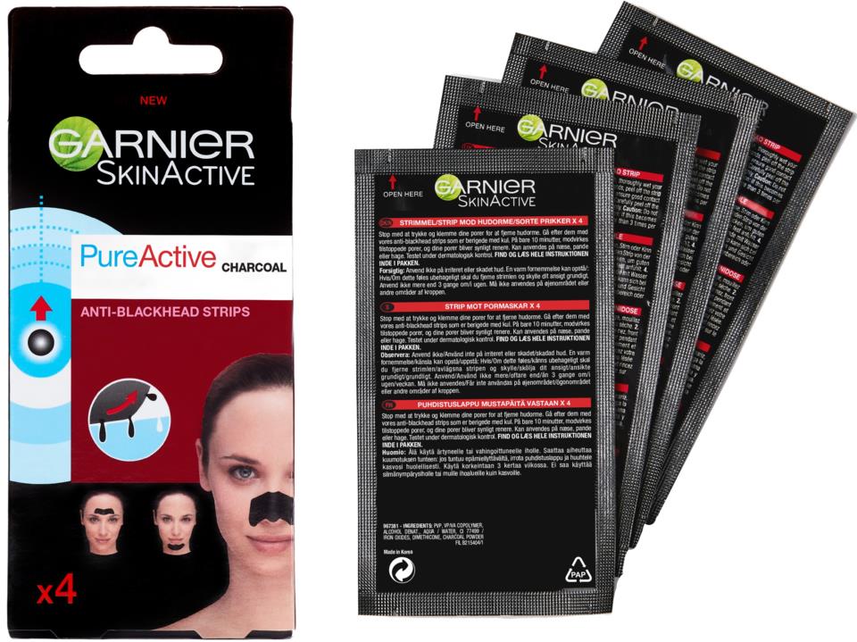 Garnier Skin Active Pure Active Anti-blackhead strips