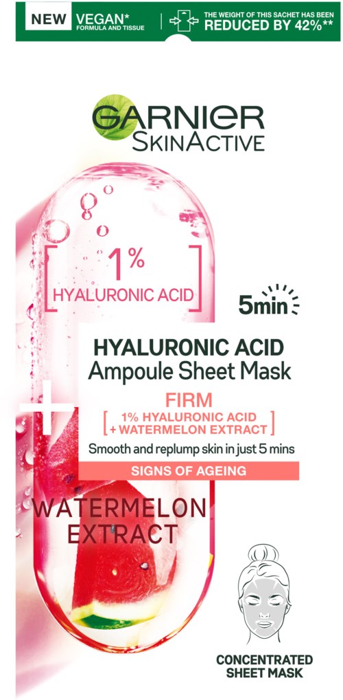 Garnier Skin Active Hyaluronic Acid Ampoule Sheet Mask
