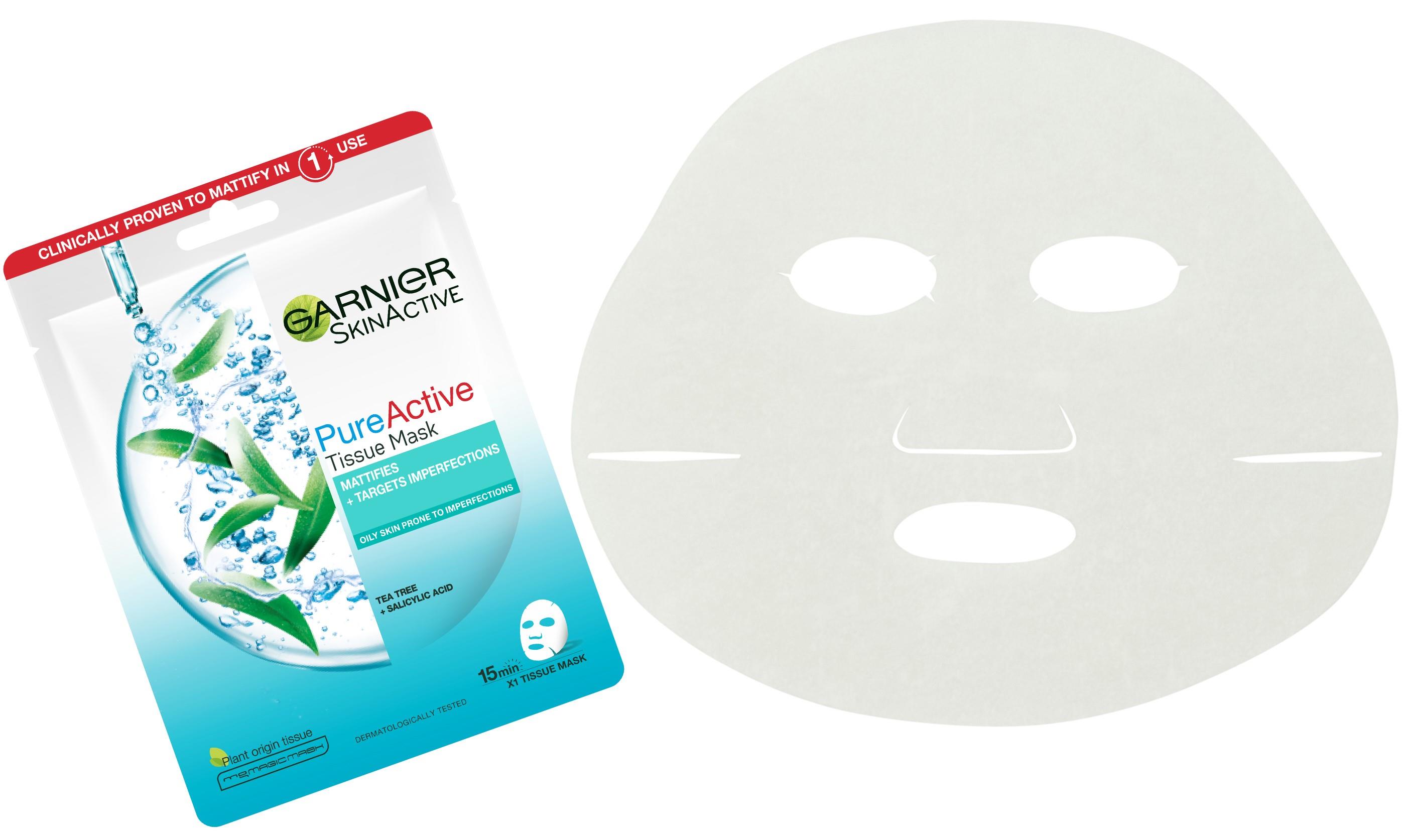 Garnier SkinActive PureActive Tissue Mask | lyko.com