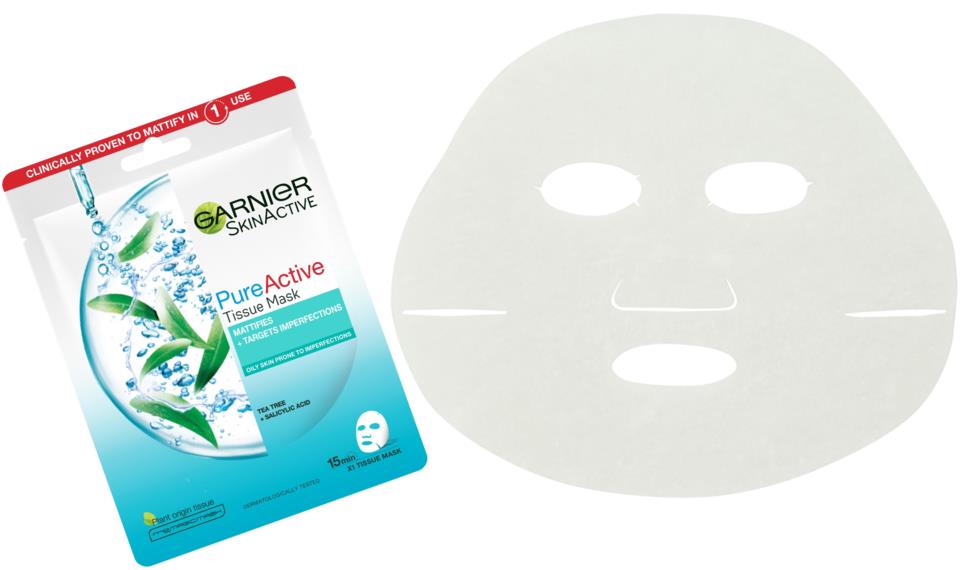 Garnier Skin Active Tea tree tissue mask 23 g
