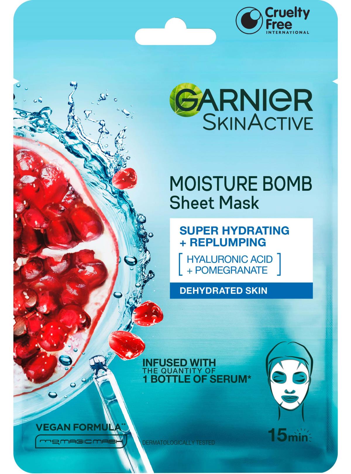 Garnier SkinActive Moisture Bomb Sheet Mask