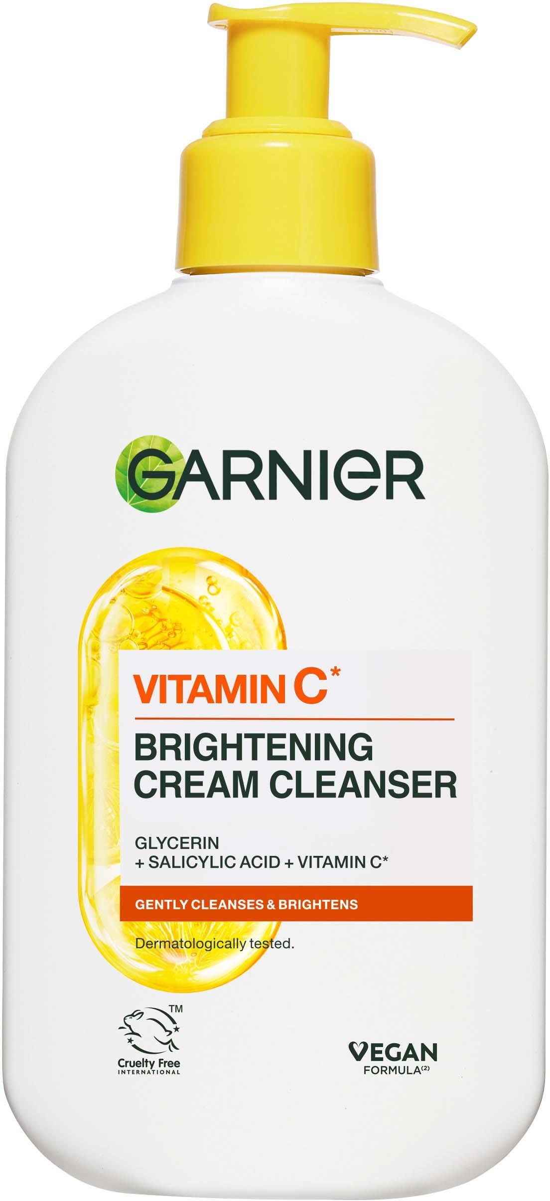 Garnier SkinActive Brightening Vitamin C Gentle Cream Cleanser 250 ml
