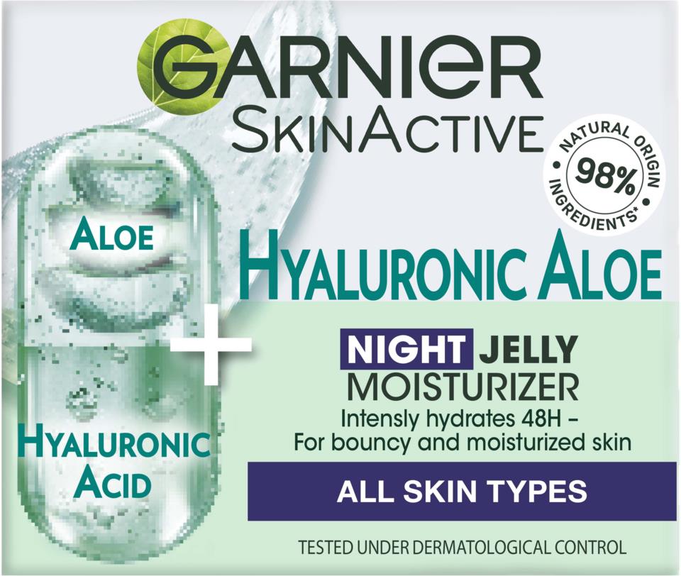 Garnier SkinActive Hyaluronic Aloe Night Jelly Moisturizer 50 ml