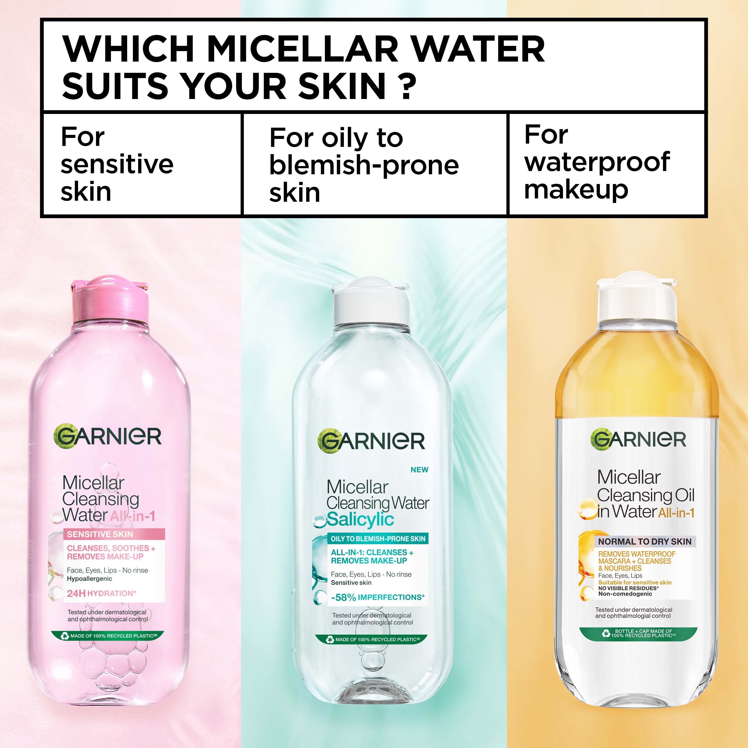 Garnier SkinActive Micellar Cleansing Water Duo 2x400 ml (obrázok 9)