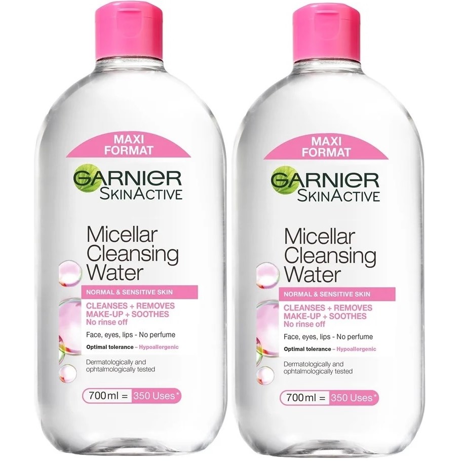 Garnier SkinActive Micellar Cleansing Water Duo 2x700 ml