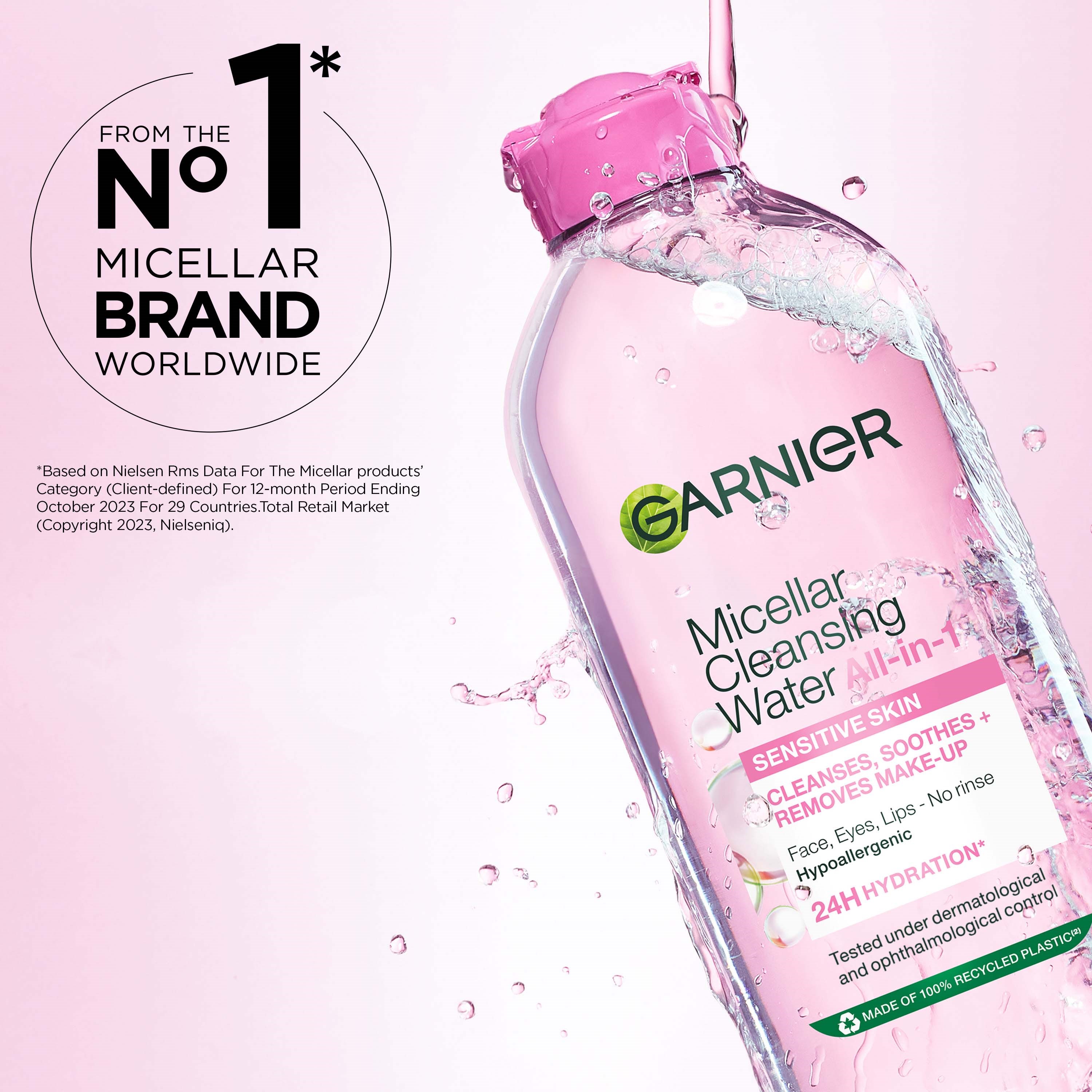 Garnier SkinActive Micellar Cleansing Water Duo 2x700 ml (obrázok 5)