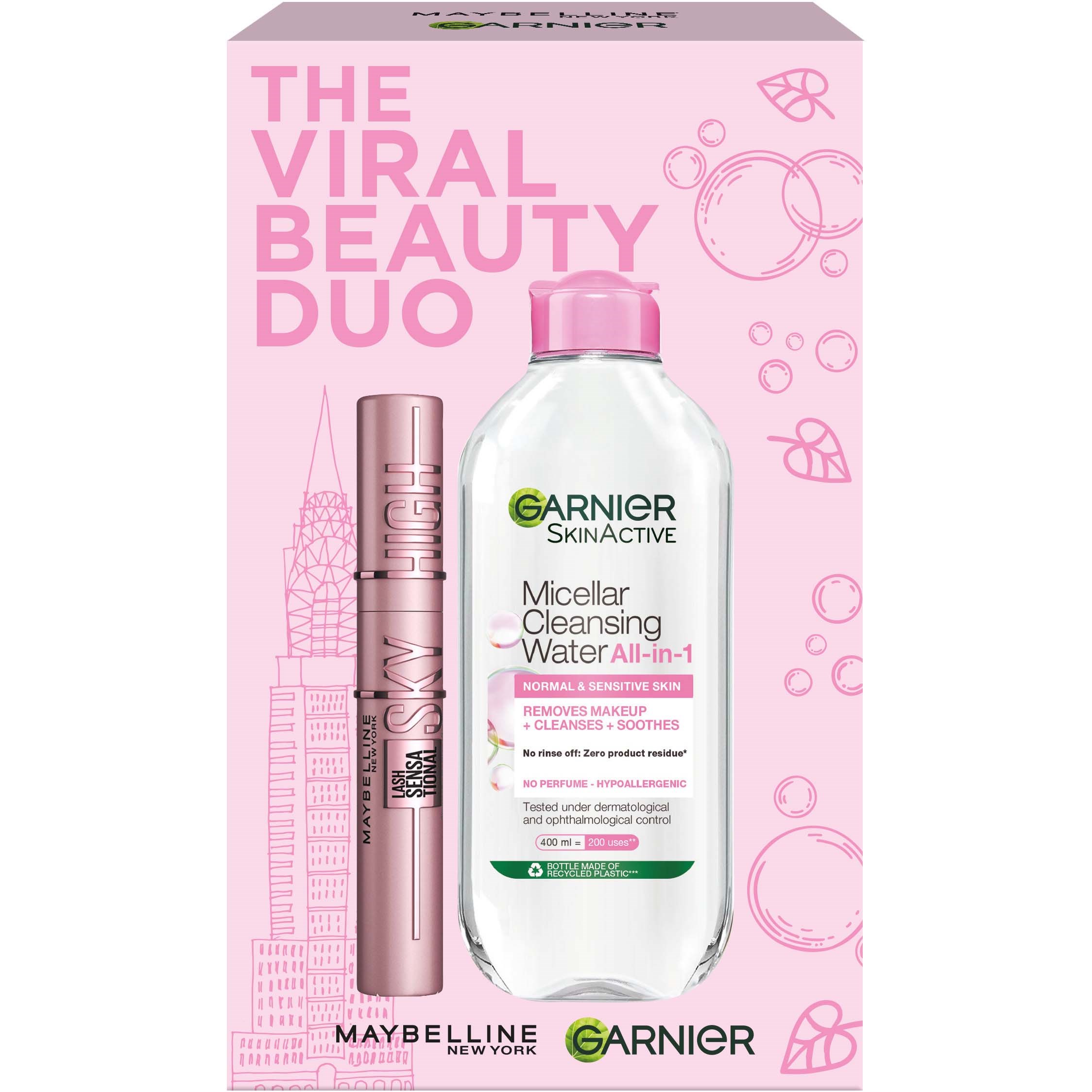Garnier The Viral Beauty Duo Gift Box billede