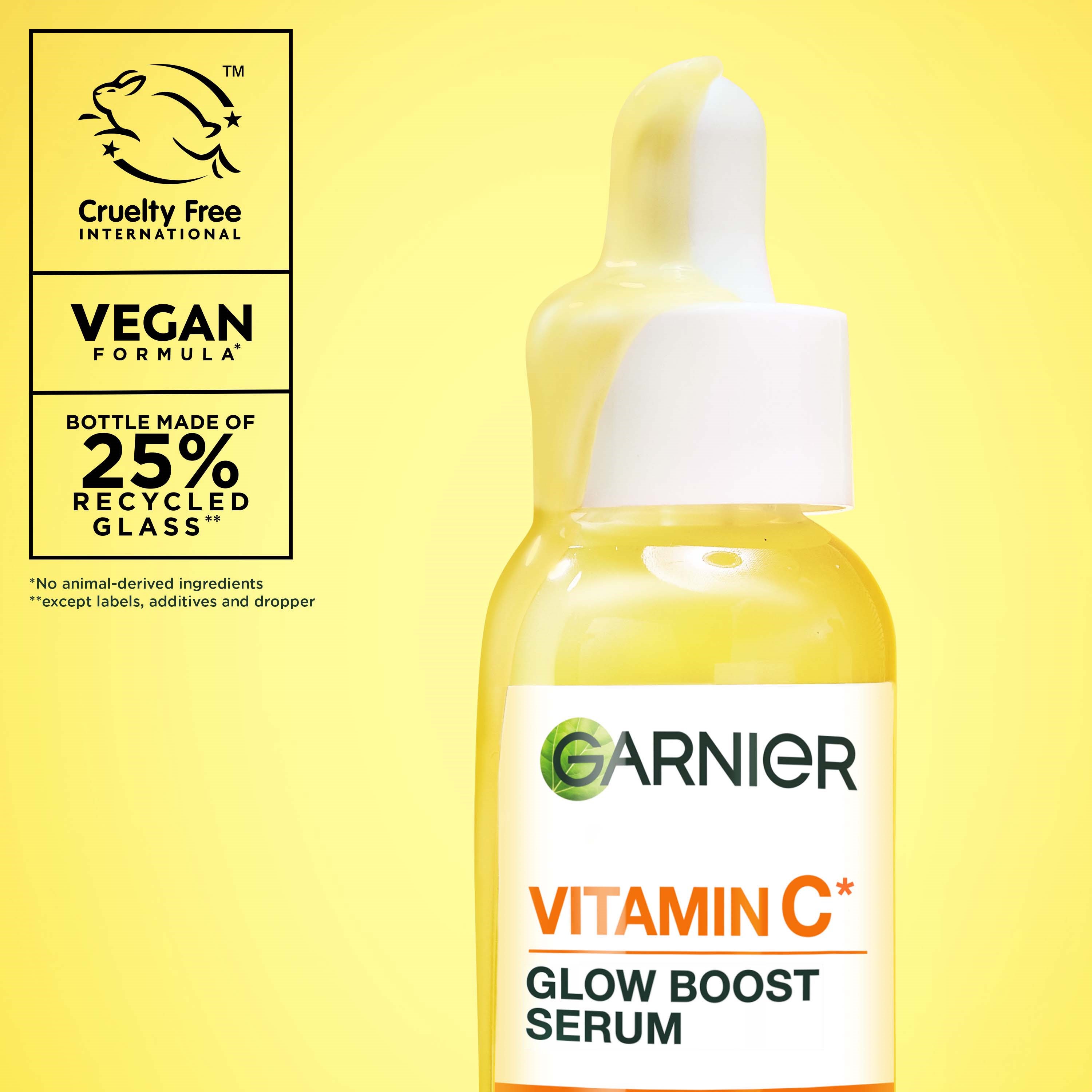 Garnier   Vitamin C* Glow Boost Serum For Dull Skin 30 ml (zdjęcie 11)