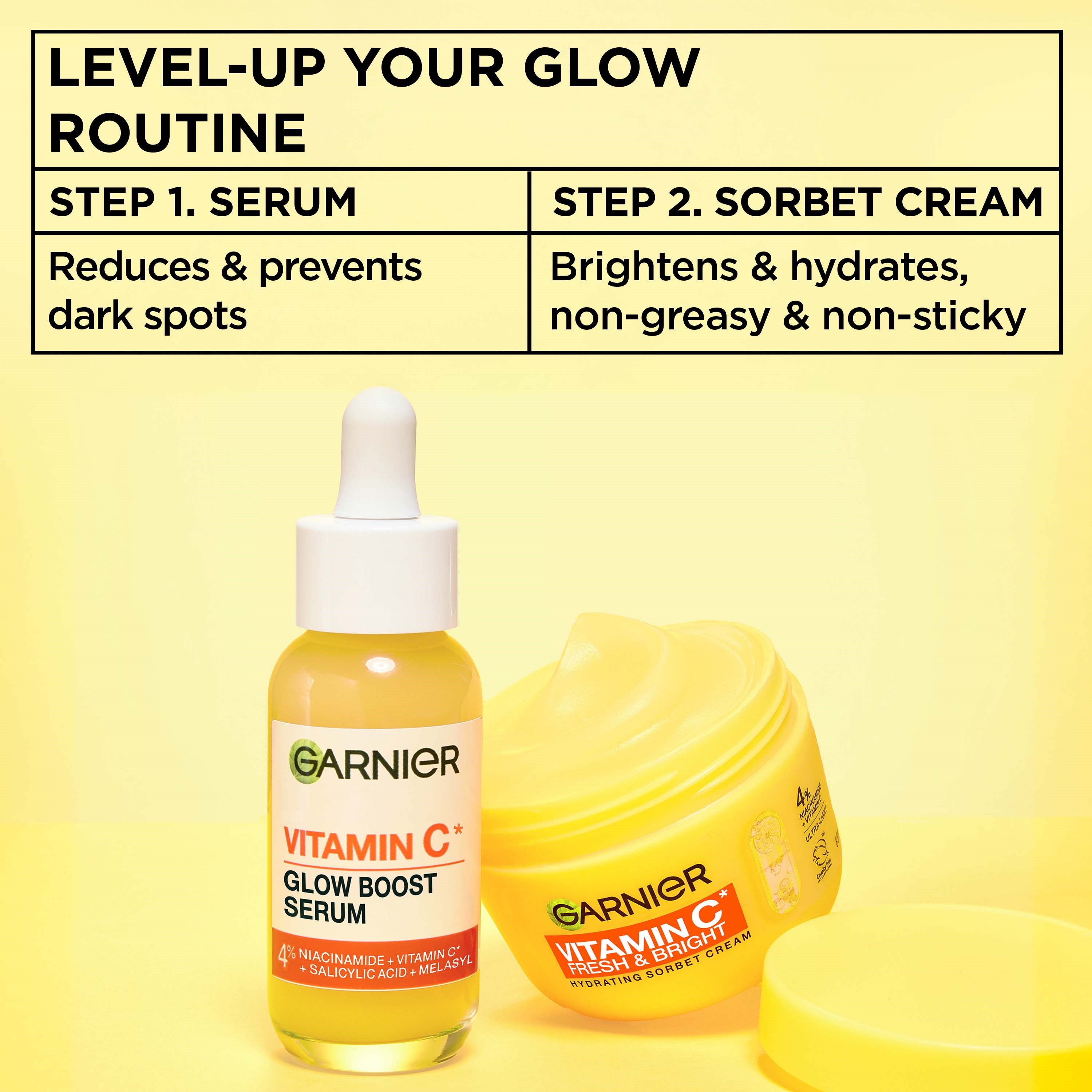 Garnier   Vitamin C* Glow Boost Serum For Dull Skin 30 ml (zdjęcie 9)