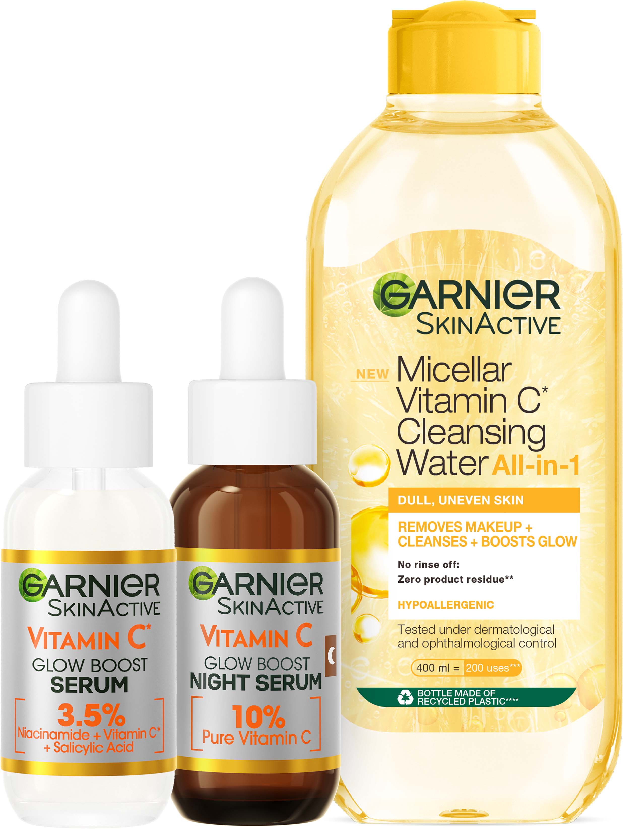 Garnier • Vitamin C Glow Routine •