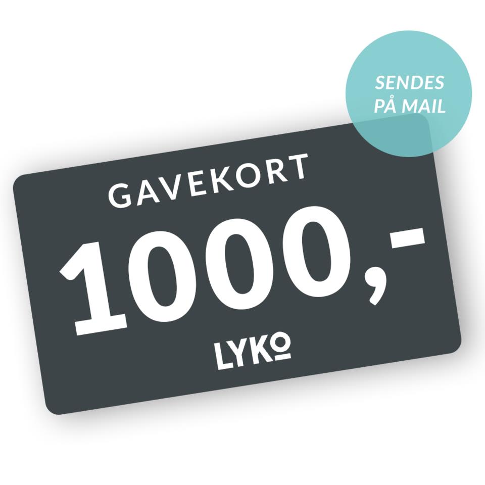 Gavekort 1000 DKK