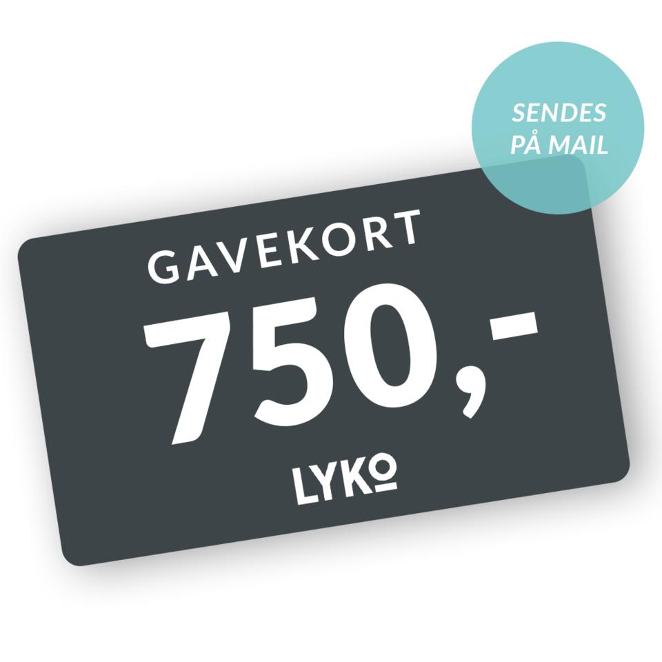 Gavekort 750 DKK