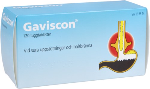 Gaviscon Tuggtablett 120 st