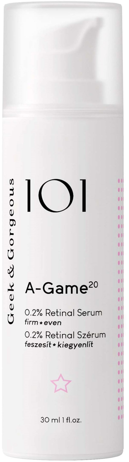 Geek & Gorgeous A-Game 20 Retinal Serum 30 ml