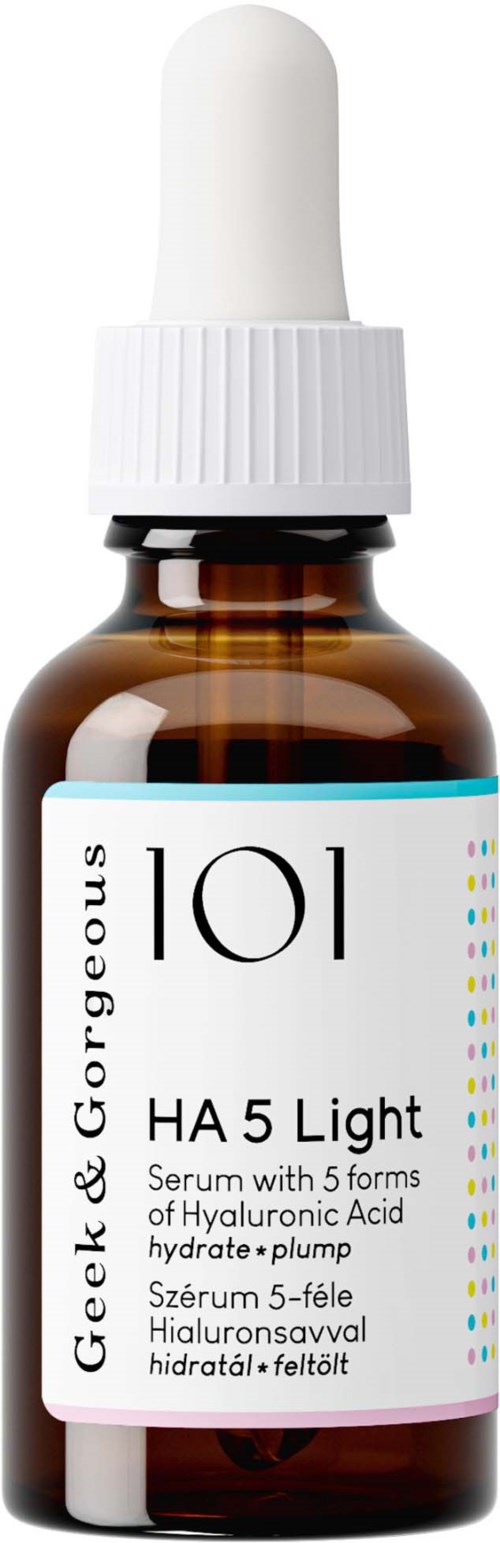 Geek & Gorgeous HA 5 Light Serum 30 ml