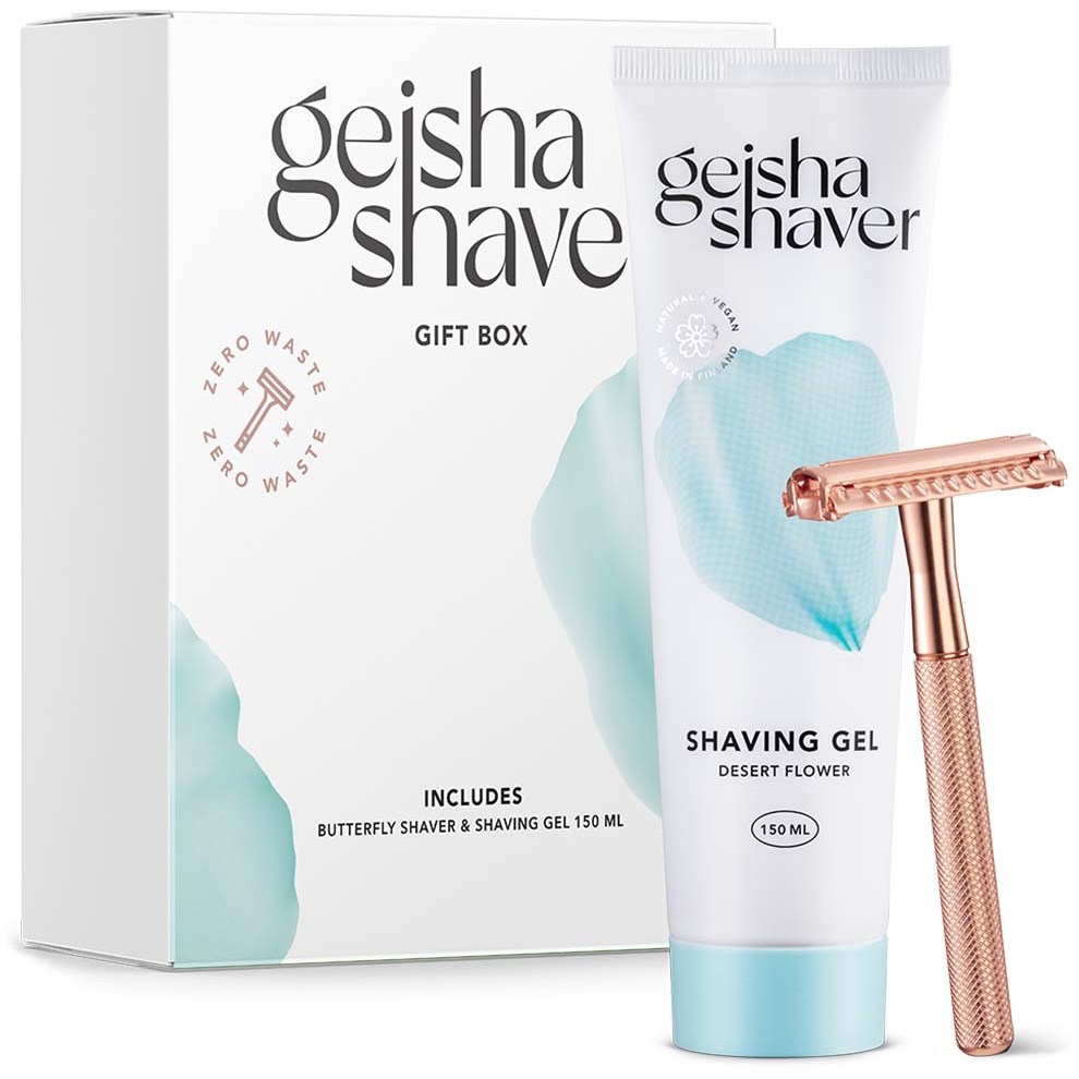 Läs mer om Natural Geisha Shaver Kit
