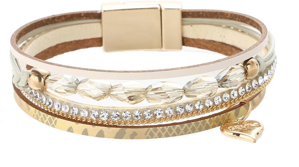 Gemini Smycken Armband guld A856-20COL15