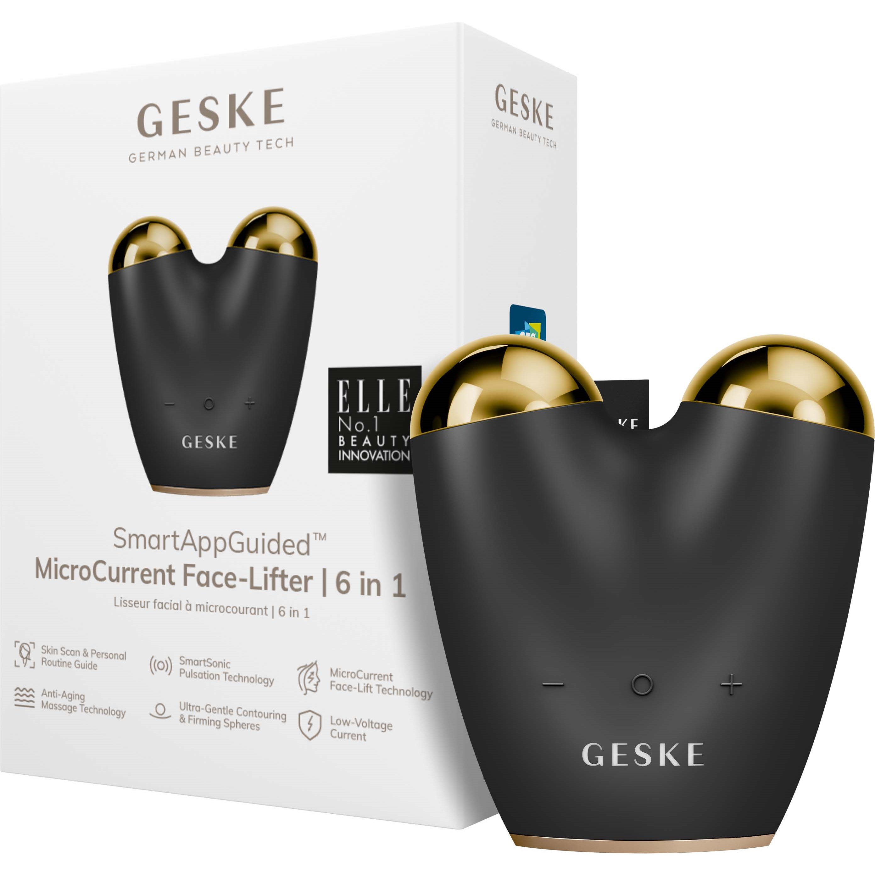 Geske MicroCurrent Face-Lifter | 6 in 1 Gray (obrázok 8)