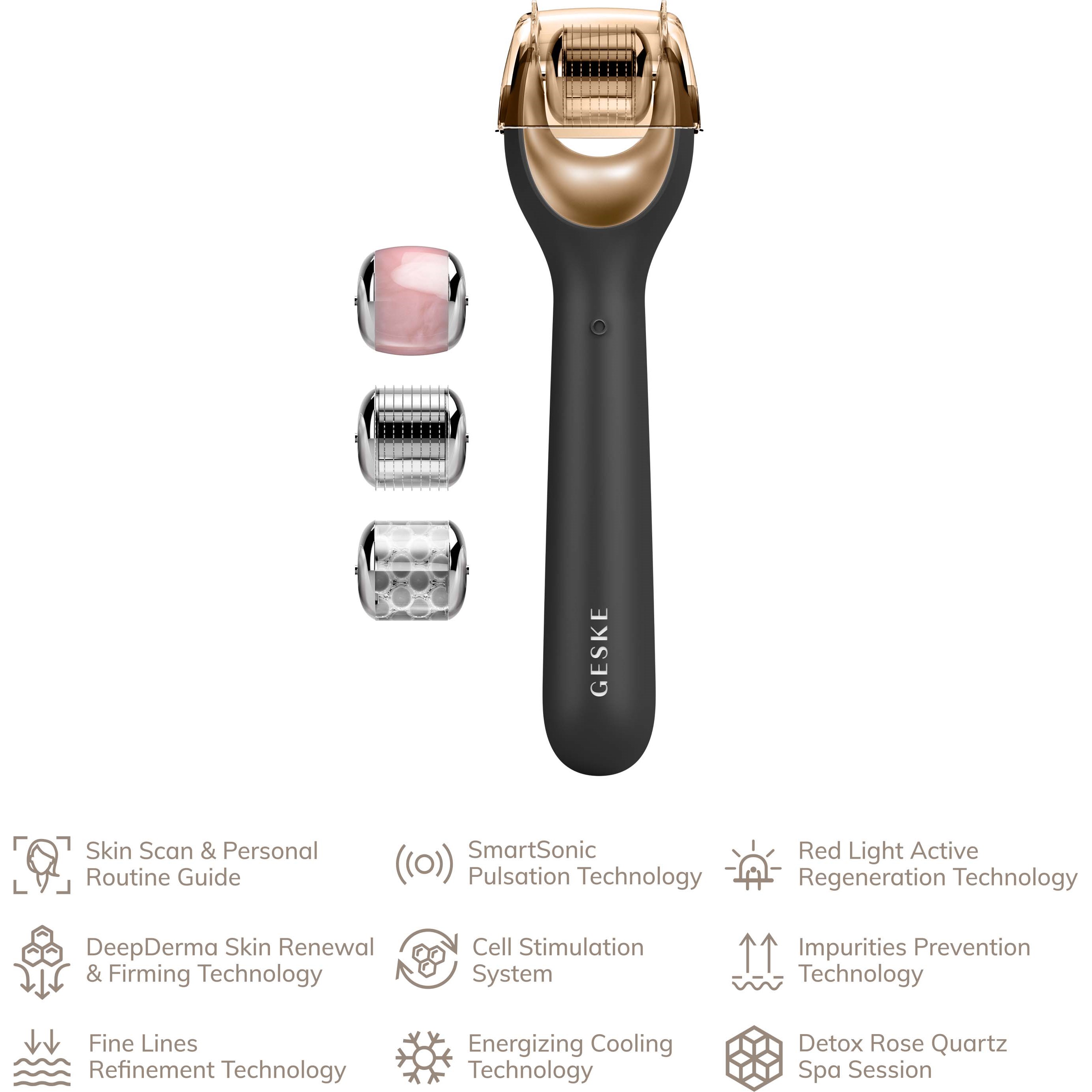 Geske MicroNeedle Face Roller | 9 in 1 Gray (obrázok 5)