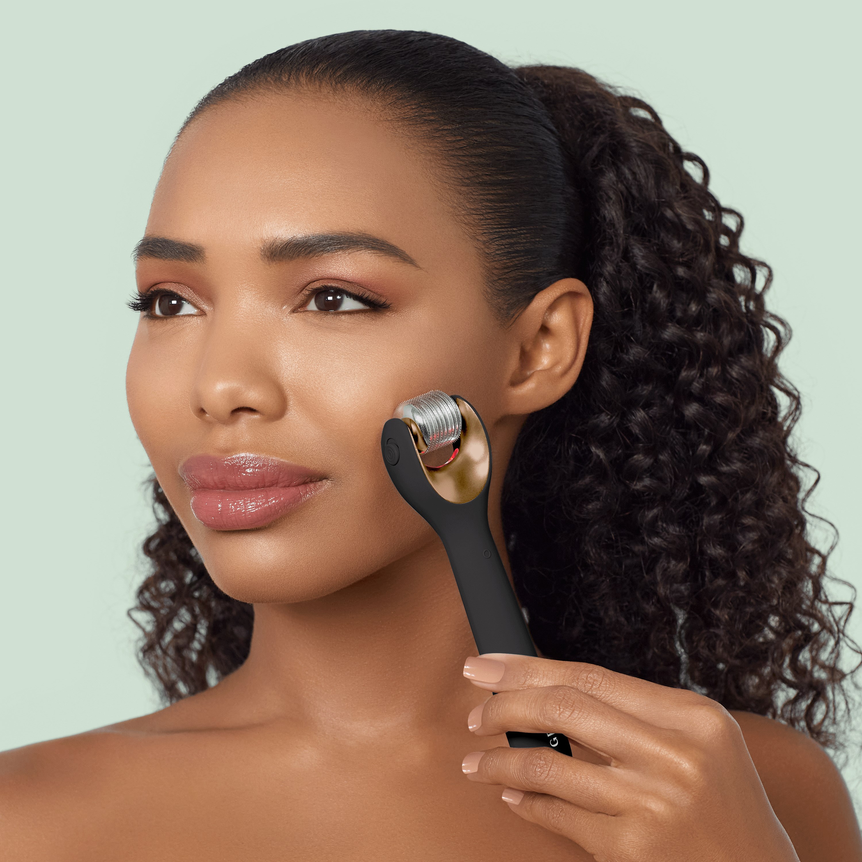 Geske MicroNeedle Face Roller | 9 in 1 Gray (obrázok 6)