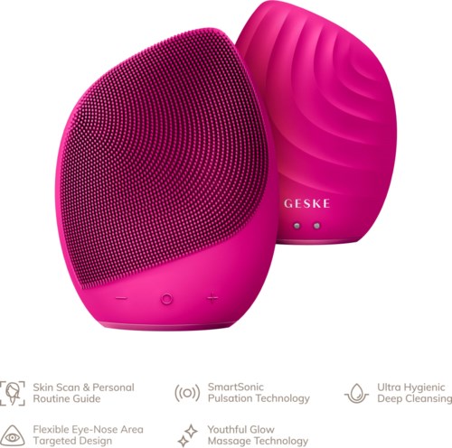 Звуковая щётка для лица Geske Sonic Facial Brush 5 в 1 — фото 5