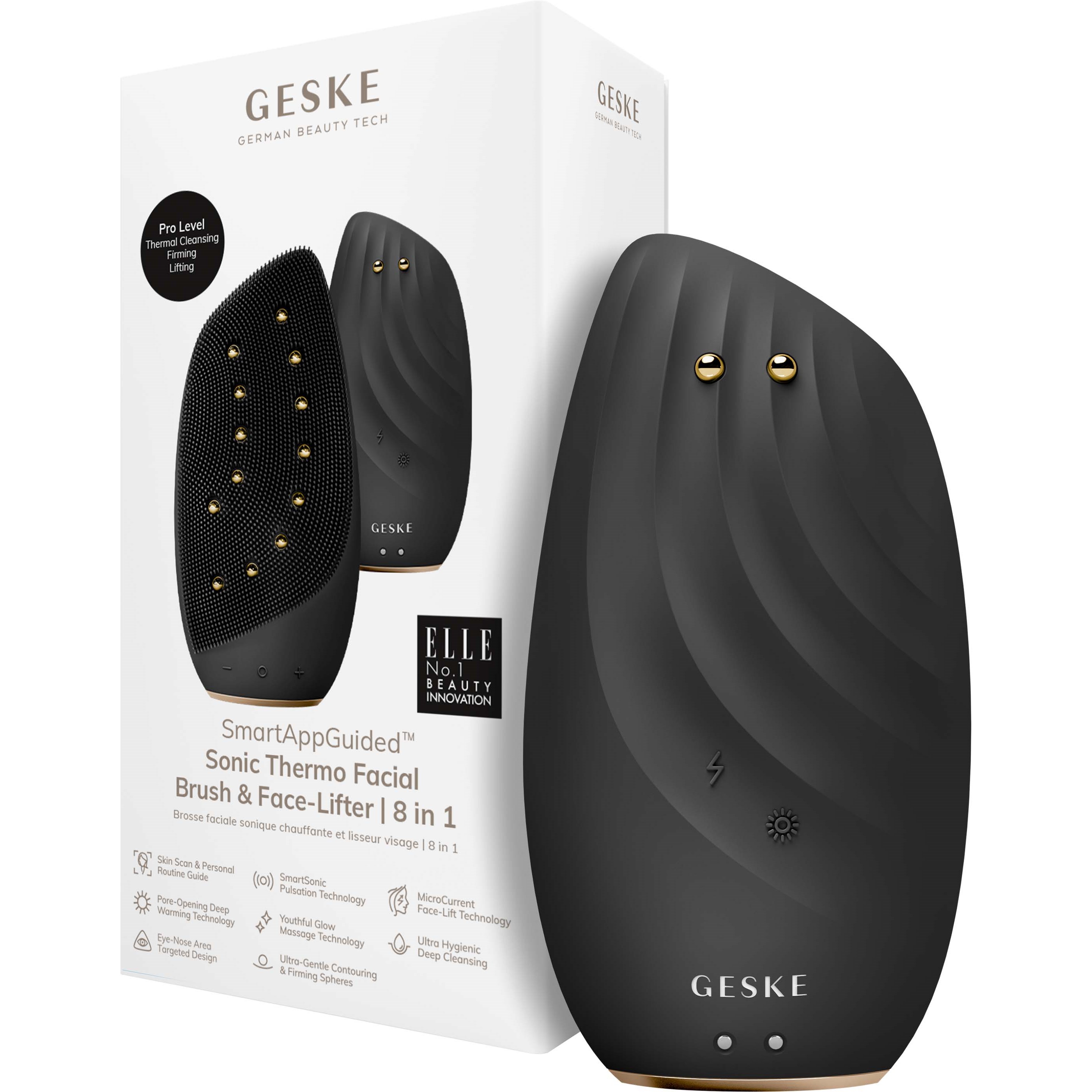 Geske 8 in 1 Sonic Thermo Facial Brush & Face-Lifter Gray (obrázok 9)