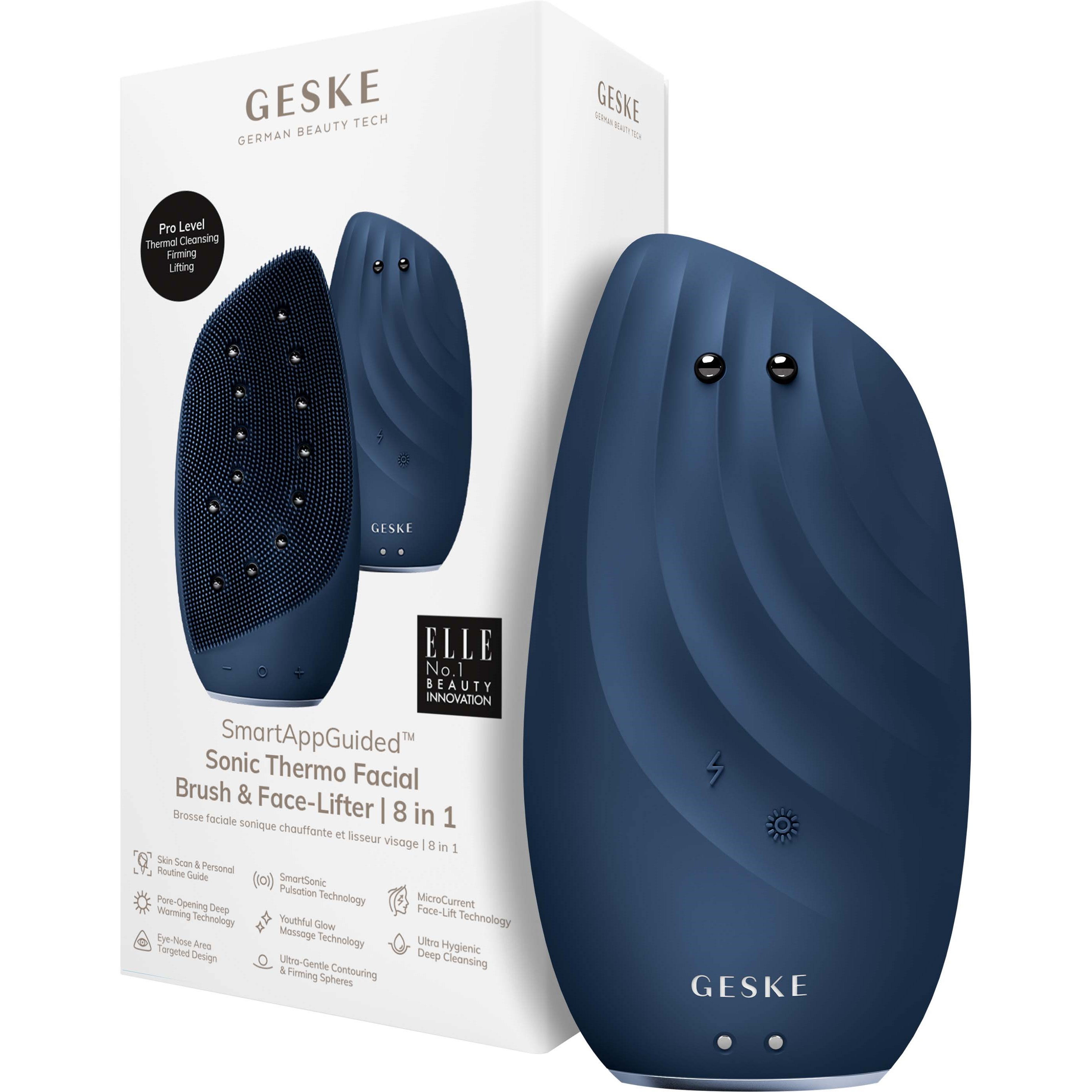 Geske 8 in 1 Sonic Thermo Facial Brush & Face-Lifter Midnight (obrázok 8)