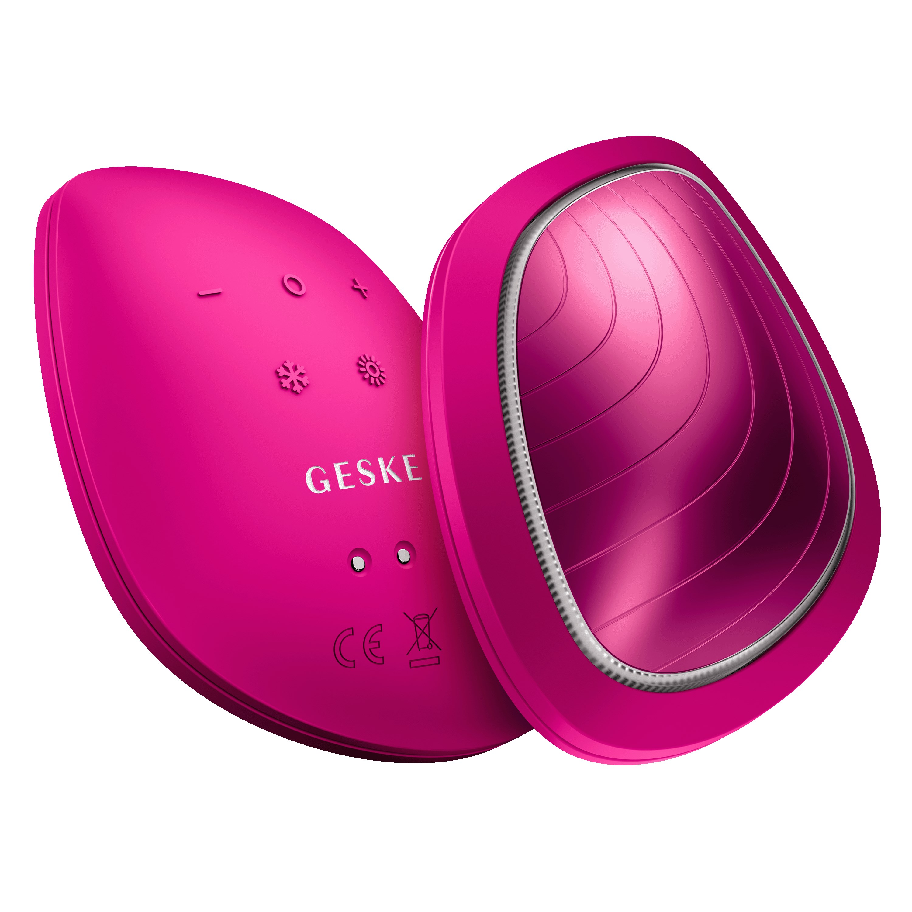 Alternativ bild 1 för Geske Cool & Warm 9in1 Sonic Facial Massager Geske with App (magenta)
