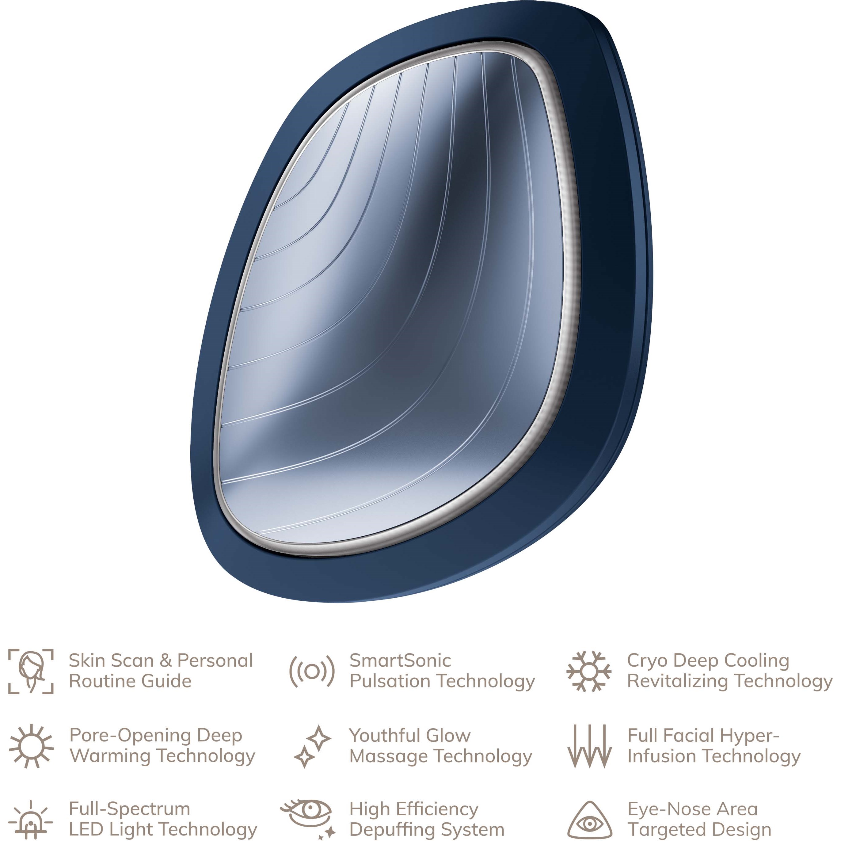 Geske 9 in 1 Sonic Warm & Cool Mask Midnight (obrázok 7)