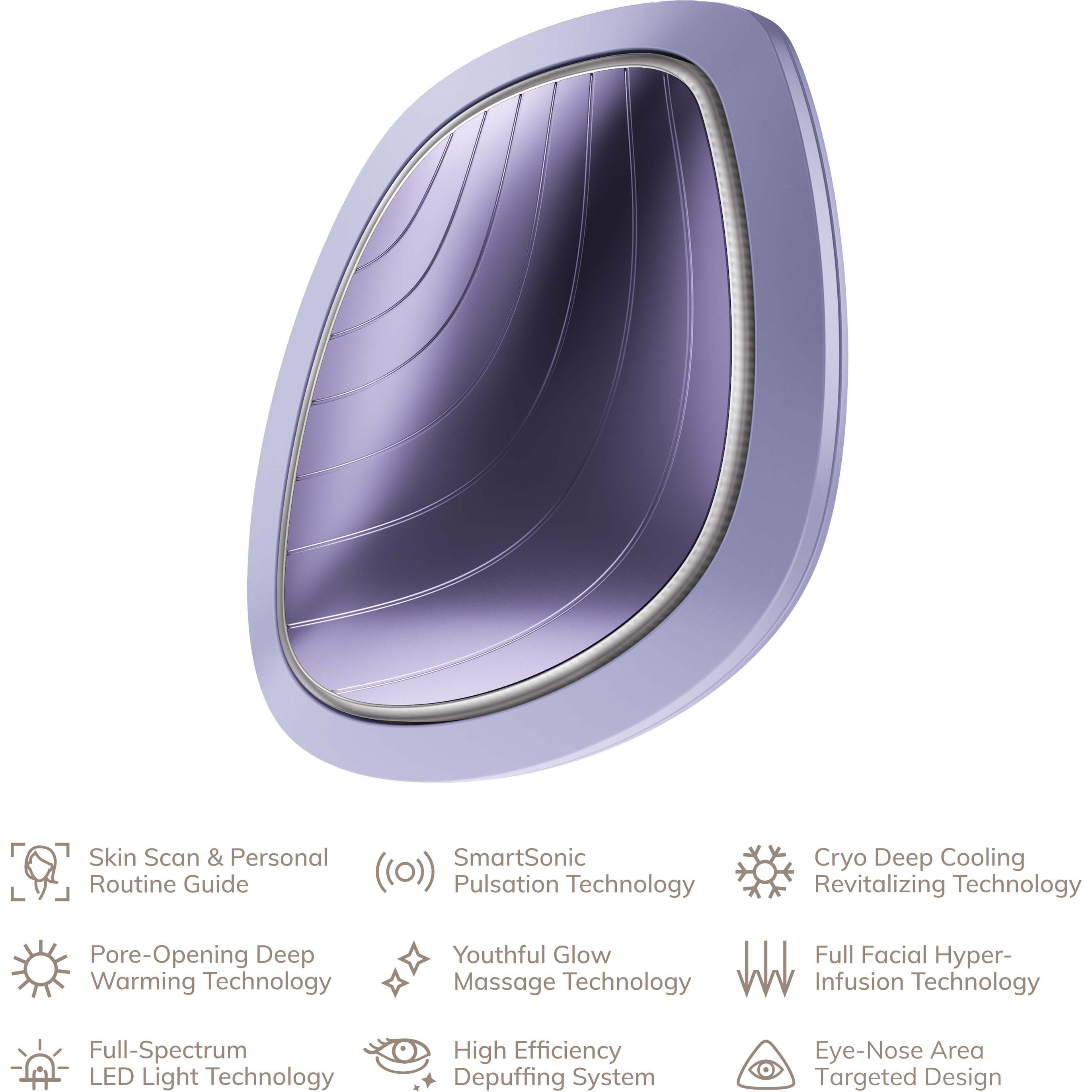 Geske 9 in 1 Sonic Warm & Cool Mask Purple (obrázok 5)