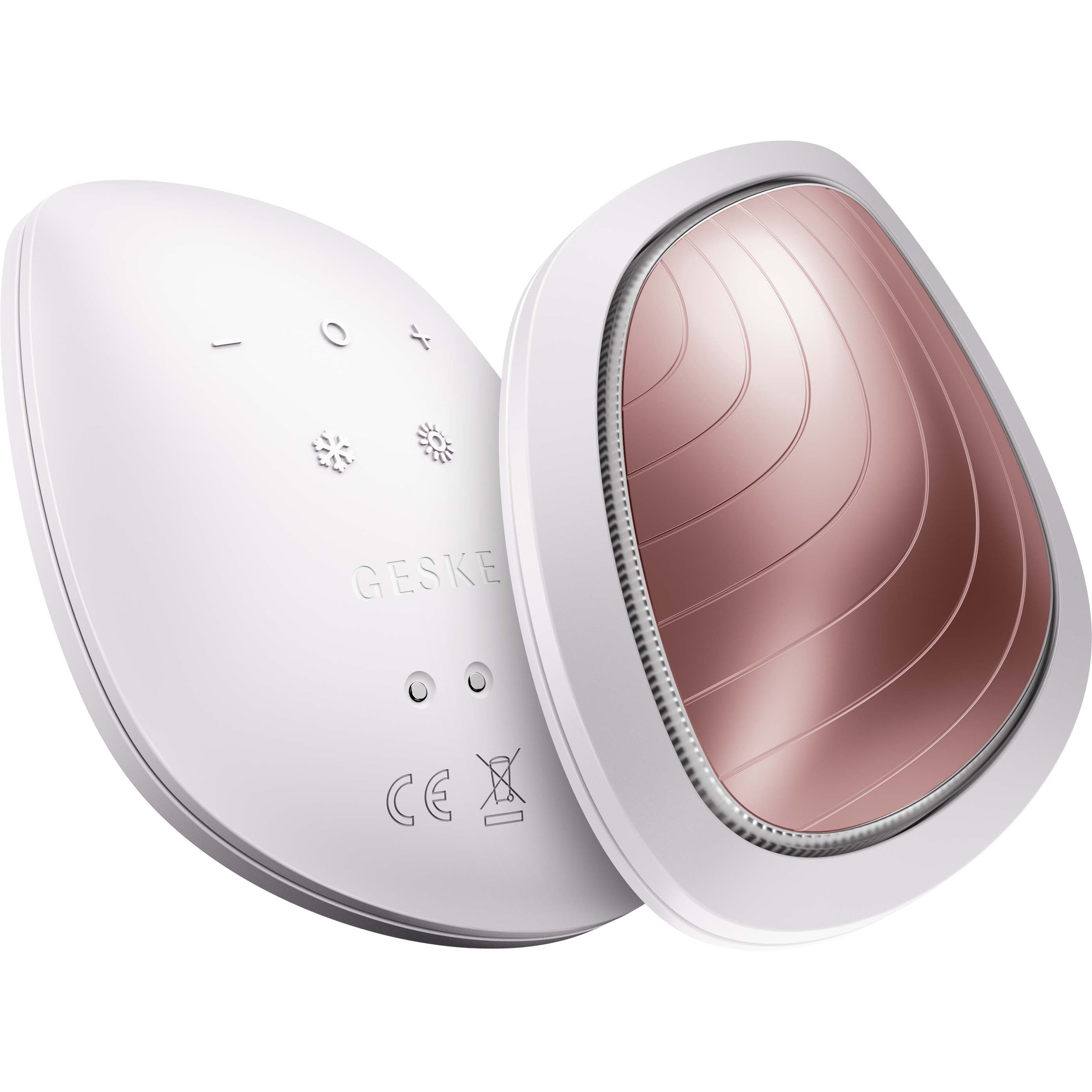 Alternativ bild 1 för Geske sonisk ansiktsmassagerare Cool &amp  Warm 9in1 Geske med applikation (starlight)